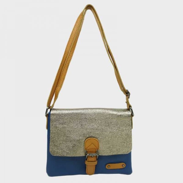 Anais - Sac porté épaule cuir avec...