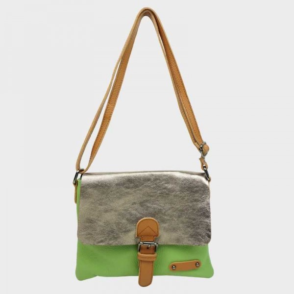 Anais - Sac porté épaule cuir avec...