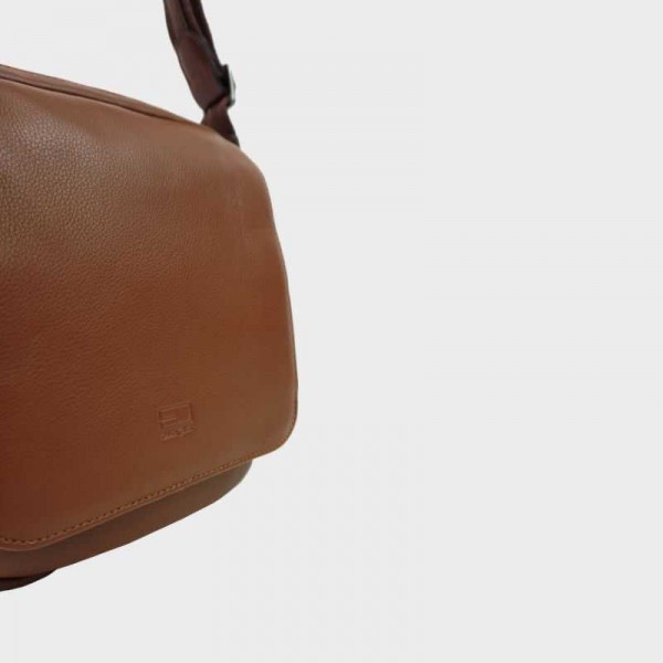 Eliott Clarke - Sacoche en cuir avec...