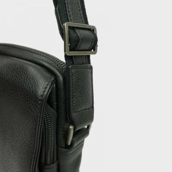 Eliott Clarke - Sacoche en cuir avec...