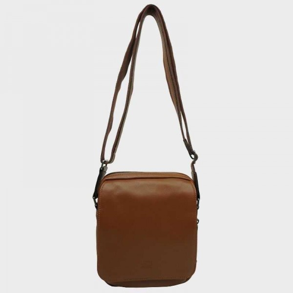 Eliott Clarke - Sacoche en cuir avec...