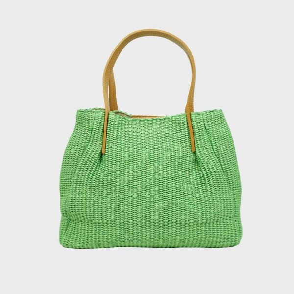 Anais - Sac à main en toile garnie...