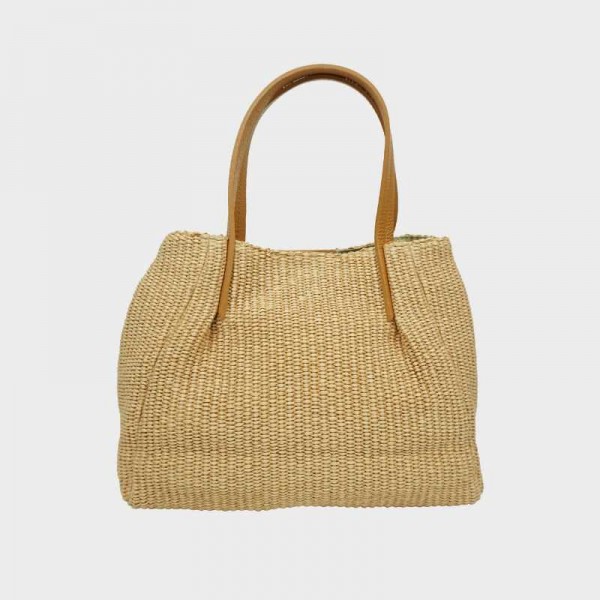 Anais - Sac à main en toile garnie...