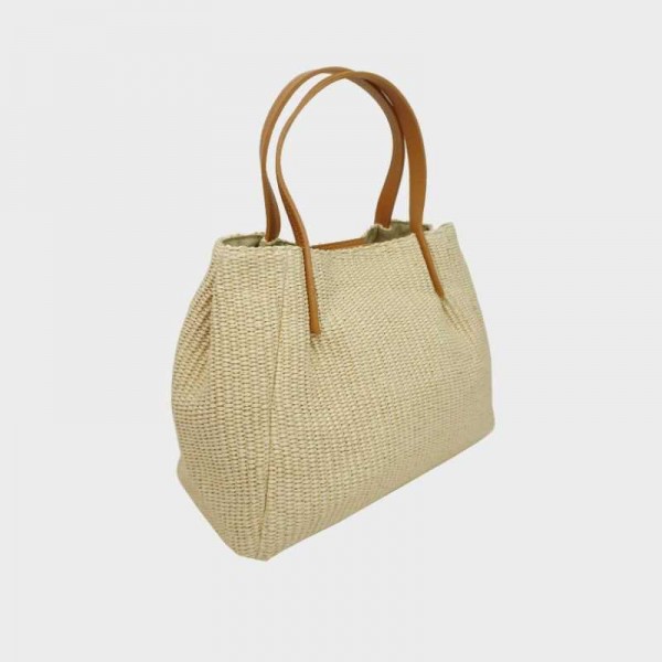 Anais - Sac à main en toile garnie...