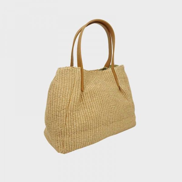 Anais - Sac à main en toile garnie...