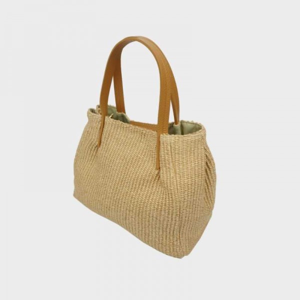 Anais - Sac à main en toile garnie...