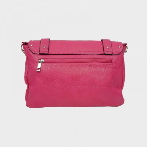 Anais - Sac bandoulière rabat clouté... Anais - Sac bandoulière rabat clouté...