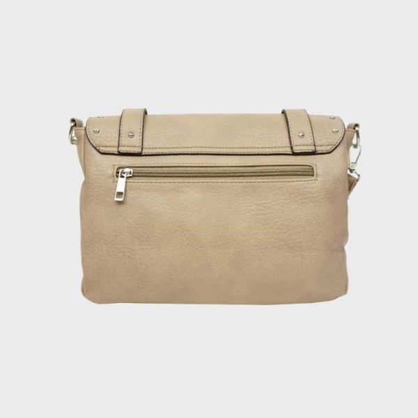 Anais - Sac bandoulière rabat clouté... Anais - Sac bandoulière rabat clouté...