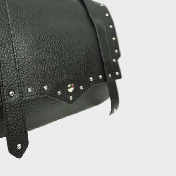 Anais - Sac bandoulière rabat clouté... Anais - Sac bandoulière rabat clouté...