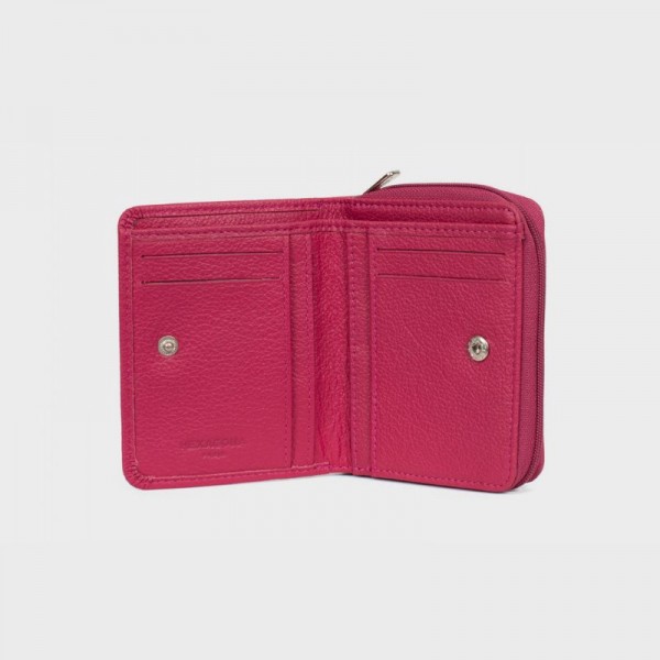 Hexagona - Petit portefeuille zippé... Hexagona - Petit portefeuille zippé...