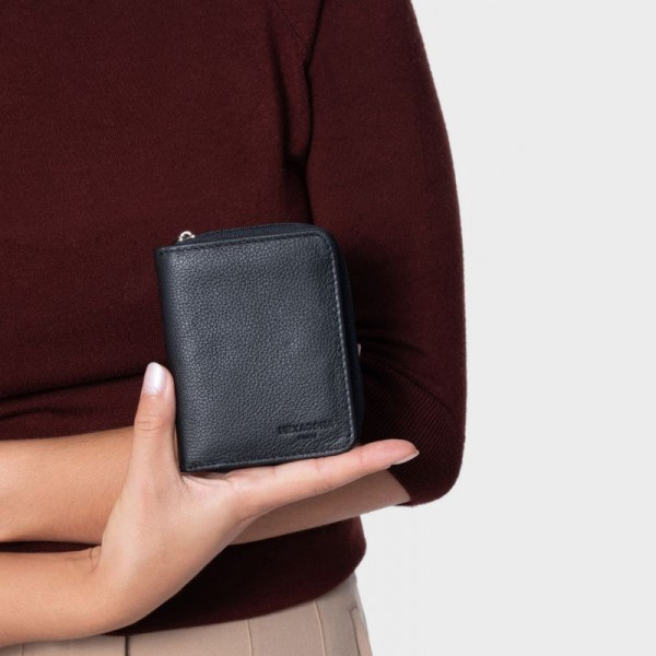 Hexagona - Petit portefeuille zippé... Hexagona - Petit portefeuille zippé...