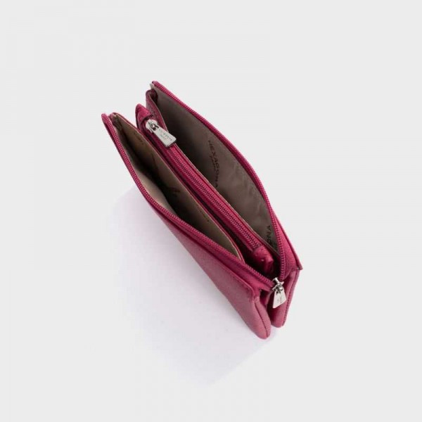 Hexagona - Porte monnaie zippé en... Hexagona - Porte monnaie zippé en...