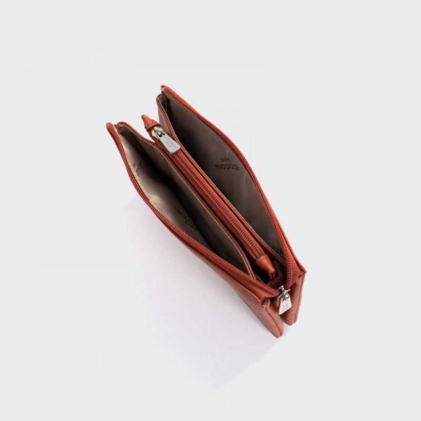 Hexagona - Porte monnaie zippé en... Hexagona - Porte monnaie zippé en...