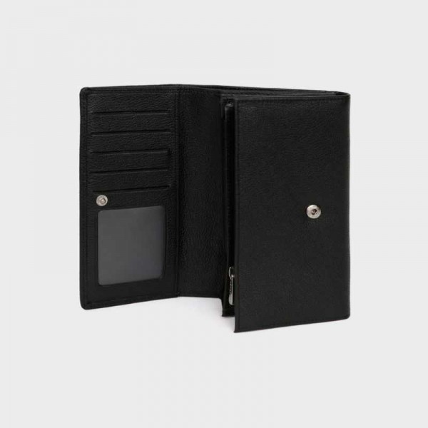 Hexagona - Portefeuille à pression en... Hexagona - Portefeuille à pression en...