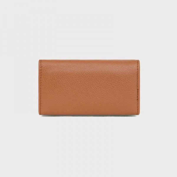 Hexagona - Etui porte-clés en cuir...