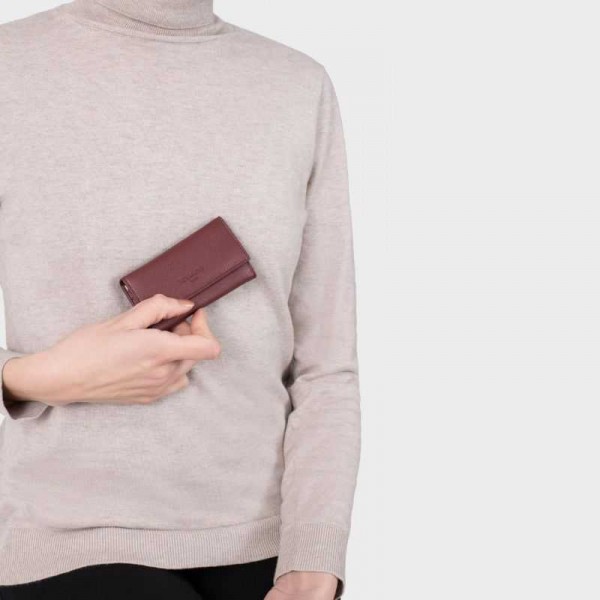 Hexagona - Etui porte-clés en cuir...