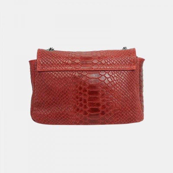 Anais - Sac bandoulière en cuir croco... Anais - Sac bandoulière en cuir croco...