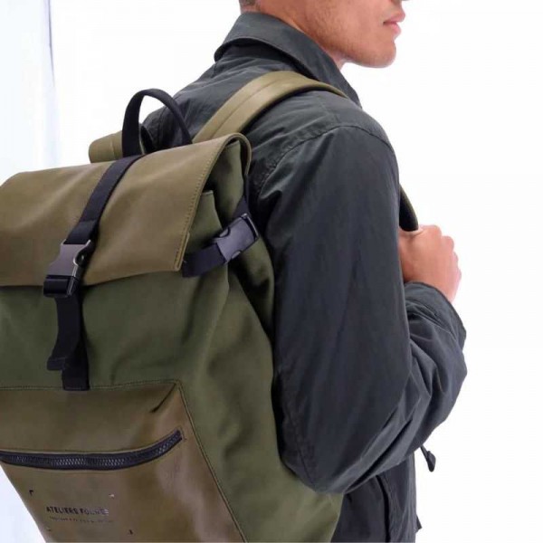 Atelier Fourès - Sac à dos en cuir... Atelier Fourès - Sac à dos en cuir...