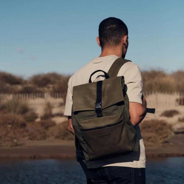 Atelier Fourès - Sac à dos en cuir... Atelier Fourès - Sac à dos en cuir...