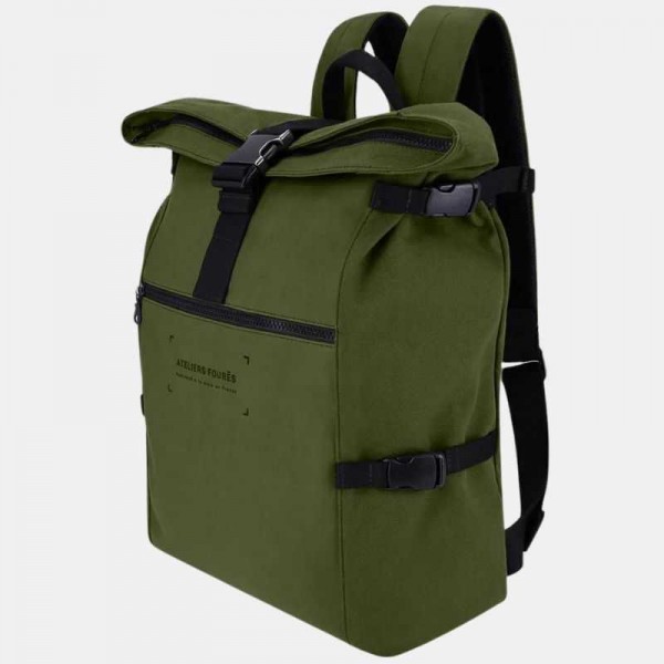 Atelier Fourès - Sac à dos en cuir... Atelier Fourès - Sac à dos en cuir...