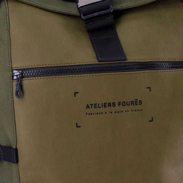 Atelier Fourès - Sac à dos en cuir... Atelier Fourès - Sac à dos en cuir...