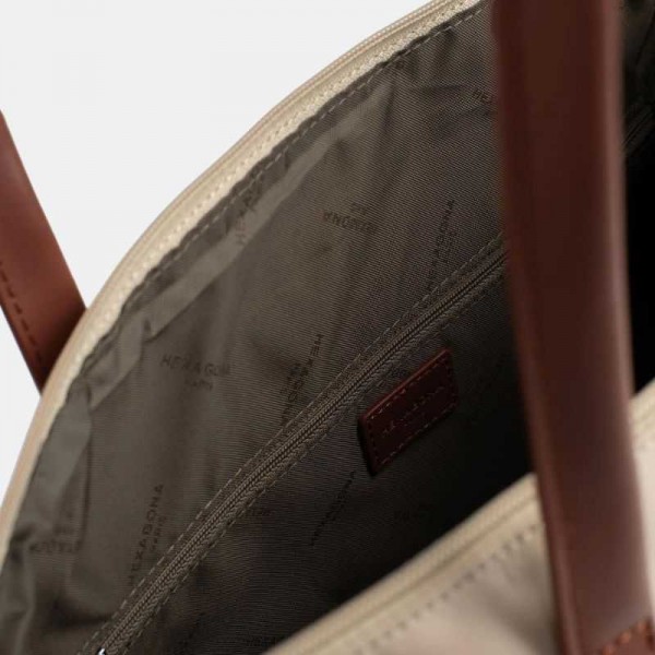 Hexagona - Sac cabas porté épaule en... Hexagona - Sac cabas porté épaule en...