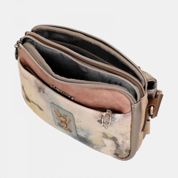 Anekke - Sac bandoulière à rabat...