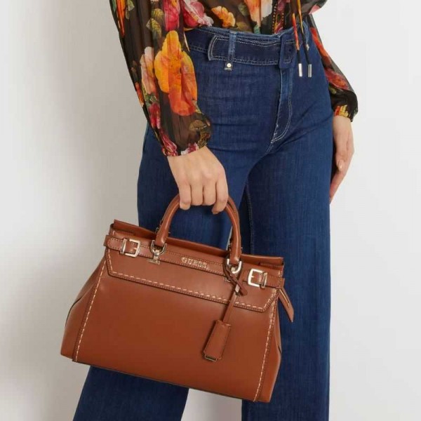 Guess - Sac à main Sestri surpiqûres