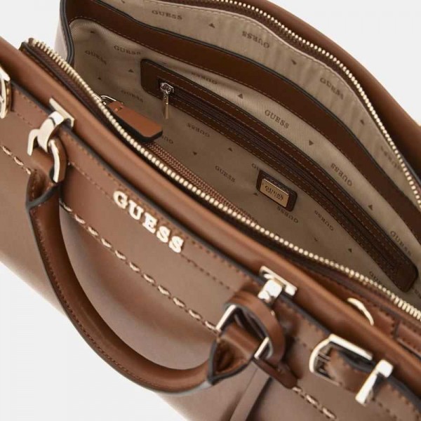 Guess - Sac à main Sestri surpiqûres