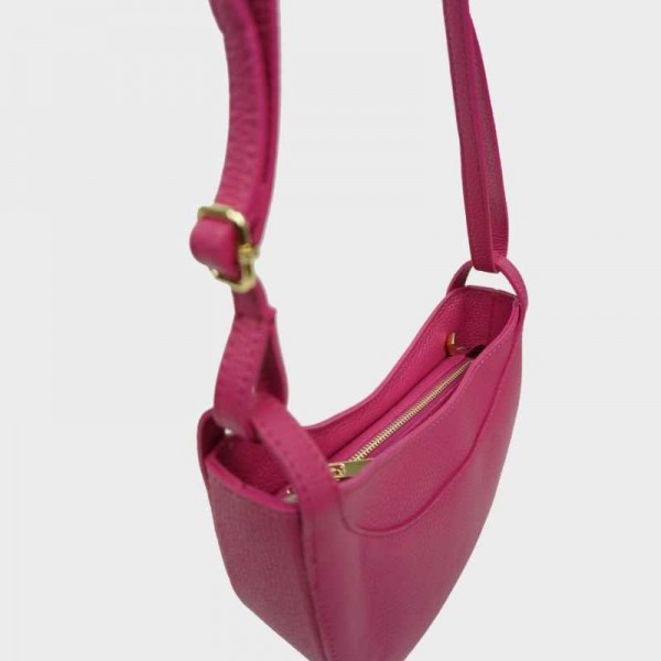 Anais - Sac porté épaule en cuir Pauline