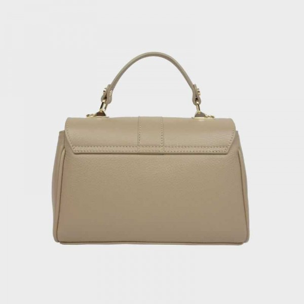 Anais - Sac à main en cuir avec rabat...