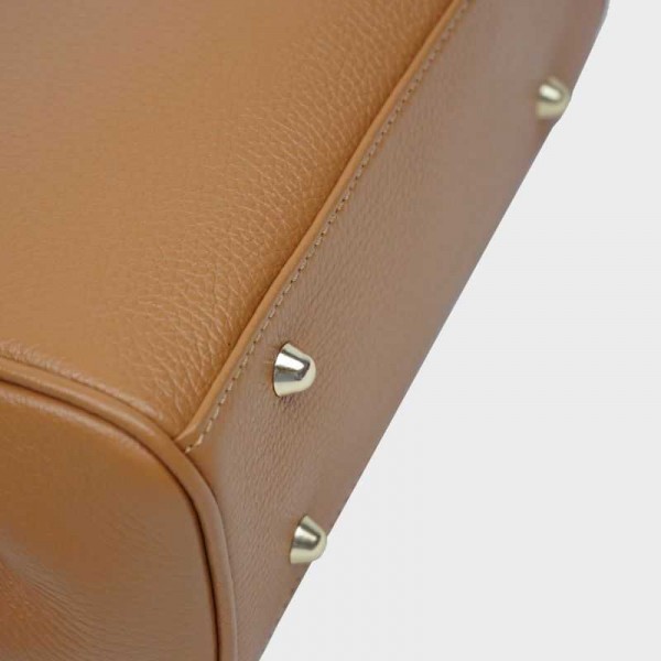 Anais - Sac à main en cuir avec rabat...