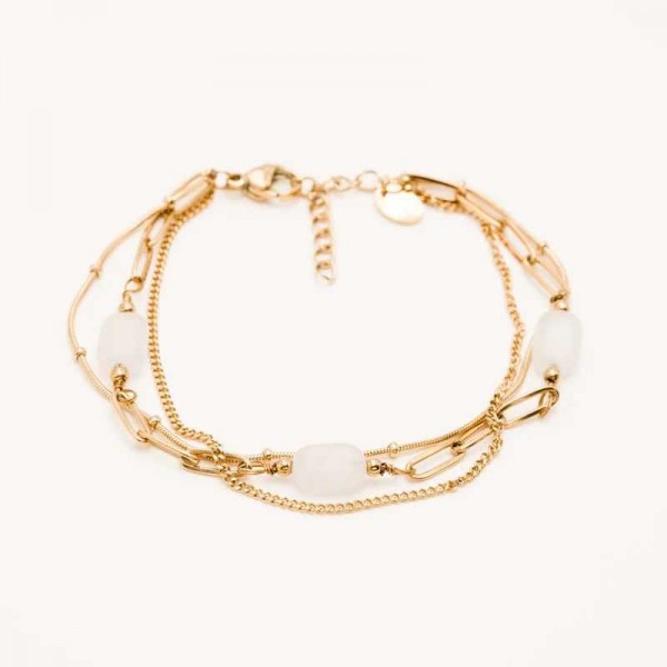 Bohm - Bracelet 3 rangs Lorraine Bohm - Bracelet 3 rangs Lorraine