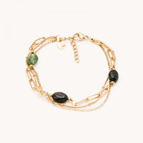 Bohm - Bracelet 3 rangs Lorraine Bohm - Bracelet 3 rangs Lorraine