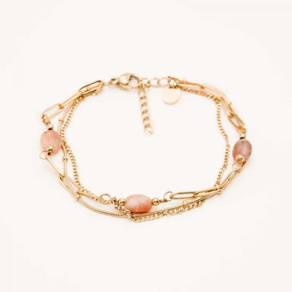 Bohm - Bracelet 3 rangs Lorraine Bohm - Bracelet 3 rangs Lorraine