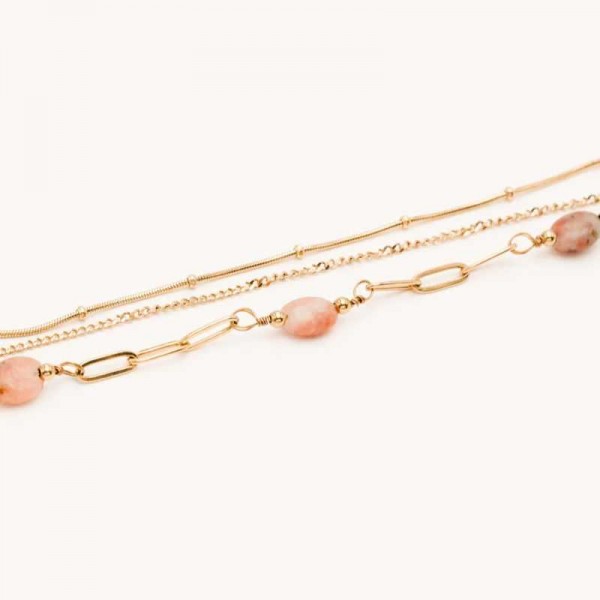 Bohm - Bracelet 3 rangs Lorraine Bohm - Bracelet 3 rangs Lorraine