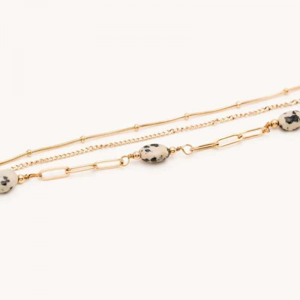 Bohm - Bracelet 3 rangs Lorraine Bohm - Bracelet 3 rangs Lorraine