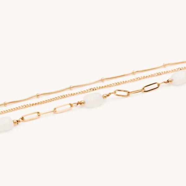 Bohm - Bracelet 3 rangs Lorraine Bohm - Bracelet 3 rangs Lorraine