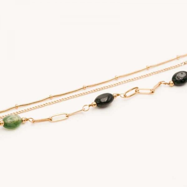 Bohm - Bracelet 3 rangs Lorraine Bohm - Bracelet 3 rangs Lorraine