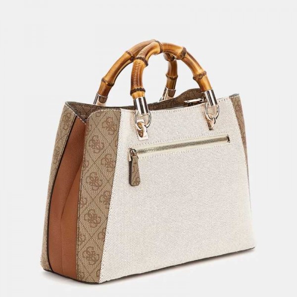 Guess - Sac à main poignée bambou Kerima