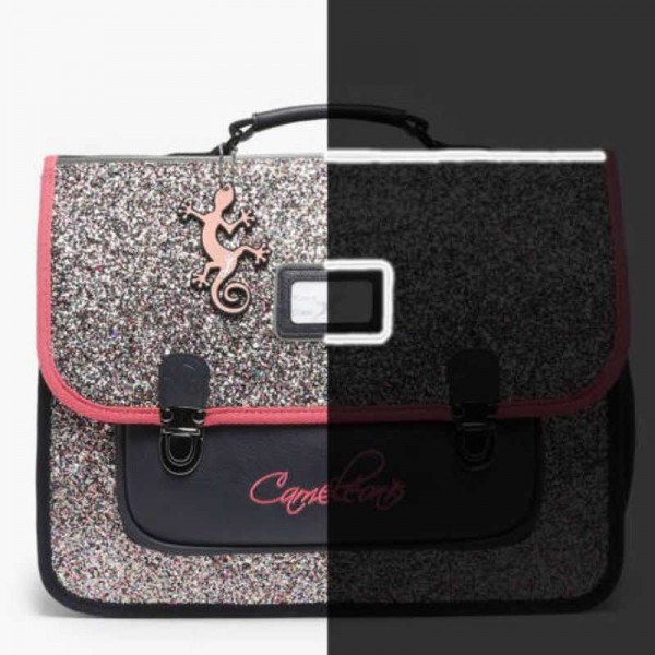 Caméléon - Cartable Retro 35cm Caméléon - Cartable Retro 35cm