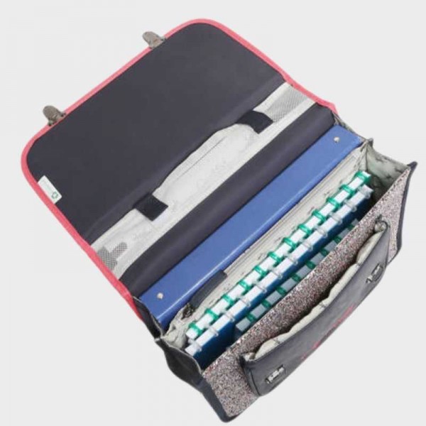 Caméléon - Cartable Retro 35cm Caméléon - Cartable Retro 35cm