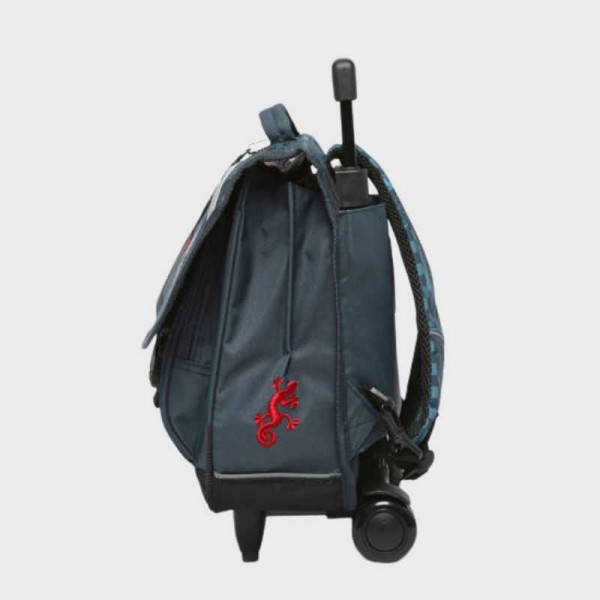 Caméléon - Cartable à roulettes 38cm...