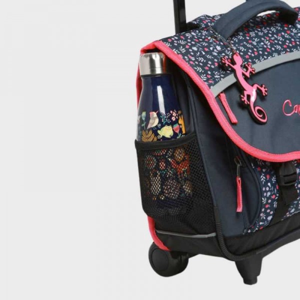 Caméléon - Cartable à roulettes 38cm...