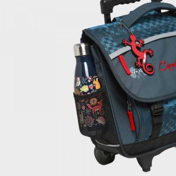Caméléon - Cartable à roulettes 38cm...