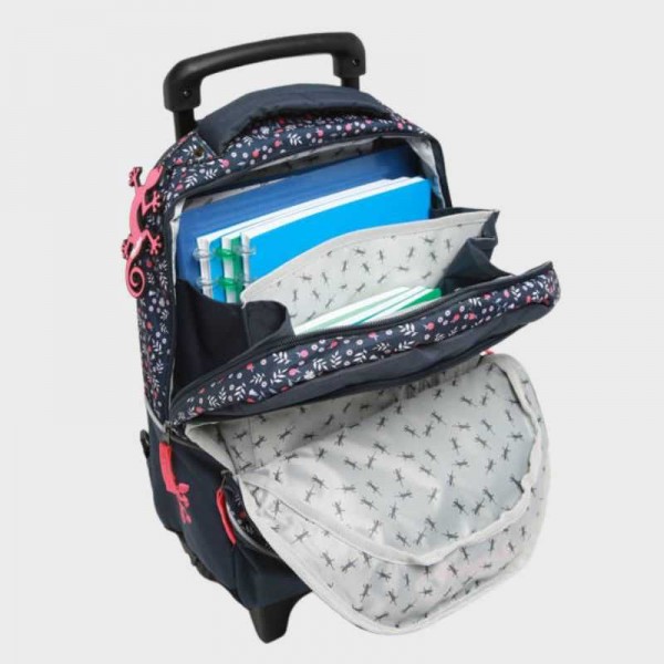 Caméléon - Sac à dos à roulettes...