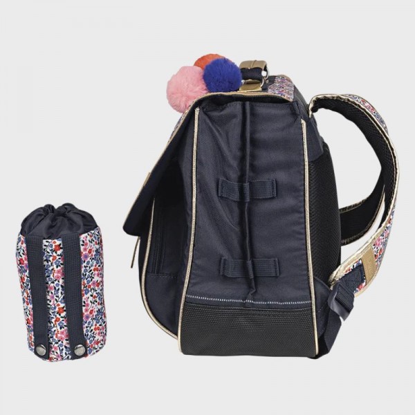 Tann's - Cartable avec poche gourde... Tann's - Cartable avec poche gourde...