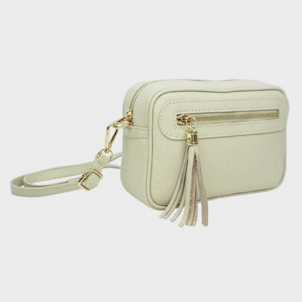 Anais - Sac bandoulière en cuir Gina