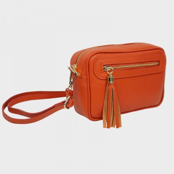 Anais - Sac bandoulière en cuir Gina