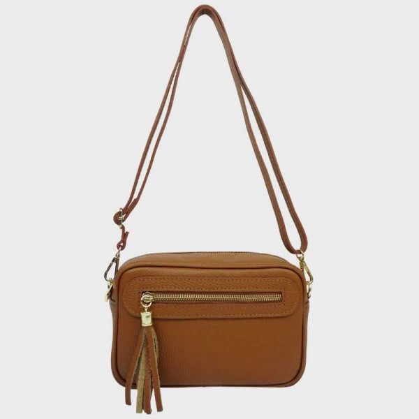 Anais - Sac bandoulière en cuir Gina